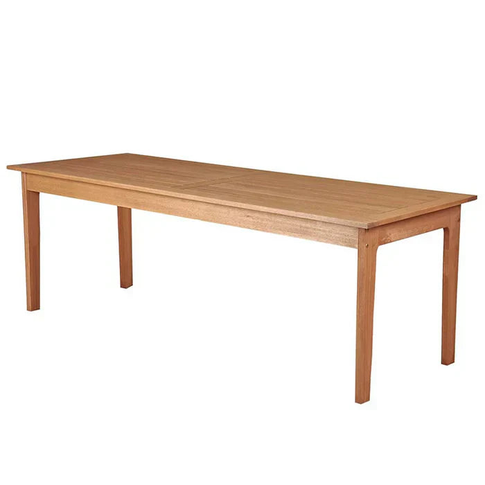 Mesa Retangular Para Churrasqueira Em Madeira Eucalipto